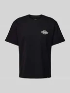 Koszulki męskie - T-shirt z nadrukiem z logo model ‘WOOD’ - miniaturka - grafika 1
