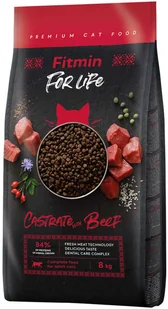 FITMIN FOR LIFE CAT CASTRATE BEEF - 8KG - Sucha karma dla kotów - miniaturka - grafika 3