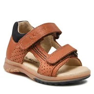 Sandały damskie - Kickers Sandały Plazabi 414746-10 M Camel 114 - miniaturka - grafika 1