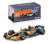 Samochody i pojazdy dla dzieci - McLaren MCL36 Ricciardo BOLID F1 1:43 BBURAGO - miniaturka - grafika 1