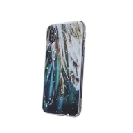 Etui i futerały do telefonów - TFO Nakładka Gold Glam do iPhone 14 6,1" pióra - miniaturka - grafika 1