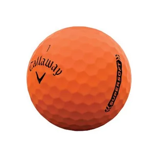 Matowe piłki golfowe CALLAWAY SUPERSOFT (pomarańczowe) - Golf - miniaturka - grafika 3