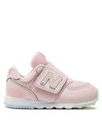 Buty dla dziewczynek - New Balance Sneakersy NW574MSE Różowy - miniaturka - grafika 1
