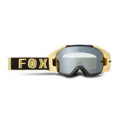 Gogle i okulary motocyklowe - Gogle Cross FOX Vue Inning - Vivid Żywy czarny - miniaturka - grafika 1