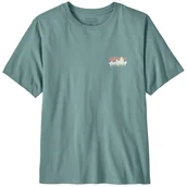 Koszulki sportowe męskie - Koszulka męska Patagonia M's '73 Skyline T-Shirt Rozmiar: L / Kolor: niebieski - miniaturka - grafika 1