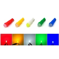 Żarówki samochodowe - T5 Żarówka Led W1.2W 12V Różne Kolory 50Lm Motoledy - miniaturka - grafika 1