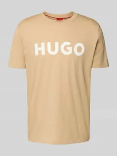 T-shirt z nadrukiem z logo model ‘DULIVIO’ - Koszulki męskie - miniaturka - grafika 1