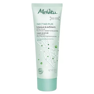 Melvita Organic Mask and Scrub Mud Effect (75ml) - Maseczki do twarzy - miniaturka - grafika 1