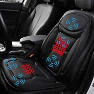 Akcesoria motoryzacyjne - Mata grzewcza masująca  na siedzenie 12V siedzisko + plecy - miniaturka - grafika 1