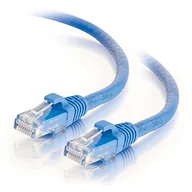 Kable miedziane - C2G 31361 kabel Cat6 - nieekranowany kabel sieciowy Ethernet, niebieski (75 stóp, 22,86 m) - miniaturka - grafika 1