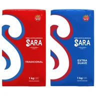 Yerba Mate - Yerba Mate Sara Roja Tradicional + Extra Suave Zestaw 2x1kg (2kg) - miniaturka - grafika 1