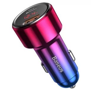 Baseus Magic Series PPS - ładowarka samochodowa Quick Charge 4.0+ / QC3.0 45W 6A czerwony (CCMLC20C-09) - Ładowarki samochodowe - miniaturka - grafika 3