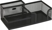 Przyborniki na biurko - NET Przybornik na biurko siatka czarny Net Z9058 - miniaturka - grafika 1