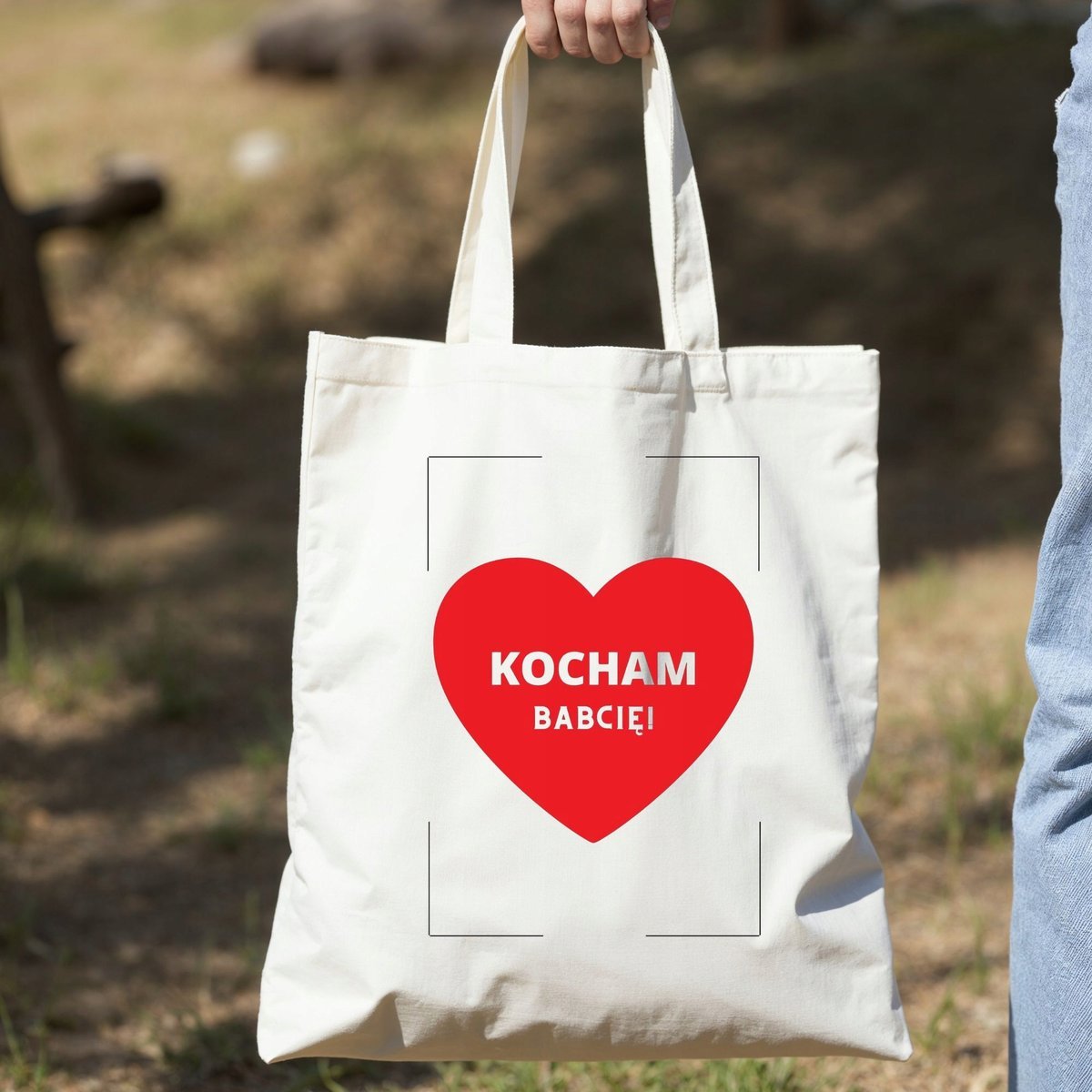 Torba z nadrukiem/bawełniana DLA BABCI/DZIADKA DZIEŃ BABCI/DZIADKA #19