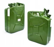 Kanistry - Kanister Metalowy Na Paliwo Ropę Benzynę 20L - miniaturka - grafika 1