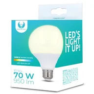 Żarówki LED - Forever Light Żarówka LED E27 10W G95 biała ciepła RTV003626 - miniaturka - grafika 1