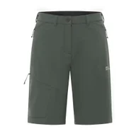 Spodenki damskie - Damskie szorty na wędrówki Jack Wolfskin PICO TRAIL SHORTS W slate green - 34 - miniaturka - grafika 1