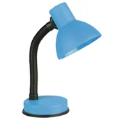 Lampy stojące - Lampka biurkowa niebieska - miniaturka - grafika 1