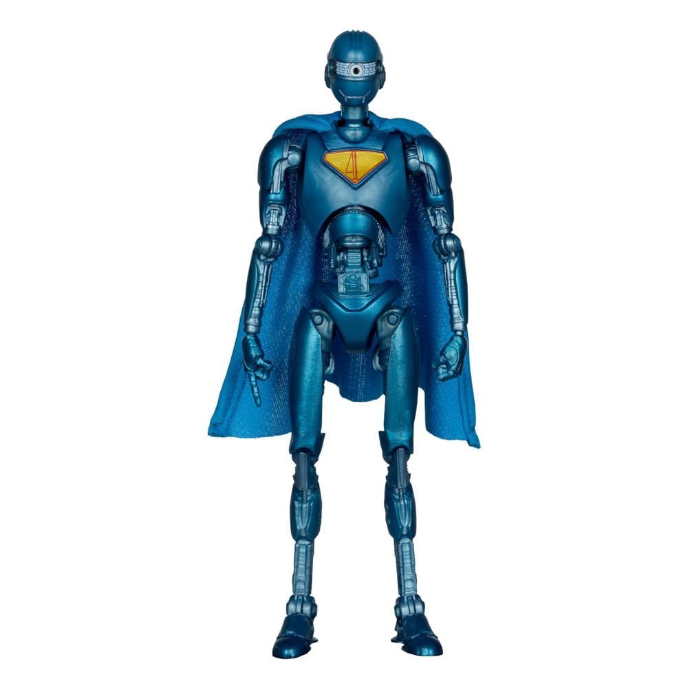 Superman (2025) Dc Multiverse Deluxe Action Figure Superman Robot (Red