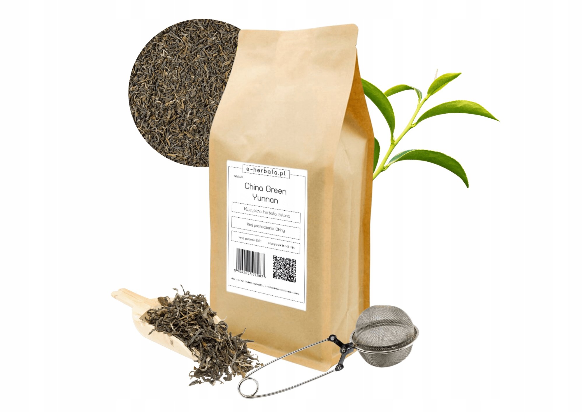 Herbata zielona liściasta China Green Yunnan