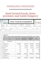 E-booki - informatyka - Sześć formuł Excela, które powinien znać każdy księgowy - miniaturka - grafika 1