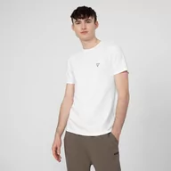 Koszulki sportowe męskie - Męski t-shirt basic (2-pack) GUESS CALEB HERO CNK S/S - biały - miniaturka - grafika 1