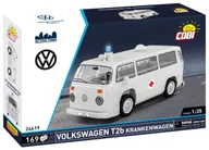 Klocki - Cobi Volkswagen, Samochód T2B Krankenwagen 169 Kl., Cobi-24619 - miniaturka - grafika 1