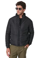 Kurtki męskie - TRENDYOL MAN CZARNA KURTKA MĘSKA PIKOWANA Z ZAMKIEM DO BIODER XXL 5DA - miniaturka - grafika 1