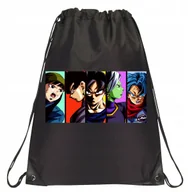 Torby szkolne - P006 PLECAK WOREK NA BUTY DRAGON BALL SUPER SON GOKU BLACK GOKU - miniaturka - grafika 1