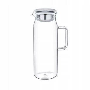 Dzbanek 1500 Ml Z Metalową Pokrywką Wl-888210/A - Dzbanki i imbryki - miniaturka - grafika 1