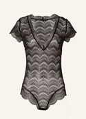 Body - Simone Pérèle Koronkowe Body Karma schwarz - miniaturka - grafika 1