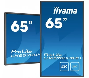 iiyama ProLite LH6570UHB-B1 - Monitory reklamowe i wyświetlacze - miniaturka - grafika 1