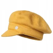 Czapki damskie - Kaszkiet damski VENICE Żółty - miniaturka - grafika 1