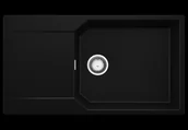 Zlewozmywaki - BRANDE LOTUS 900-60 Czarny - miniaturka - grafika 1