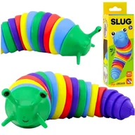 Zabawki sensoryczne - Gąsienica Sensoryczna Giętki Ślimak Robak Antystresowy Sensoryczny - miniaturka - grafika 1