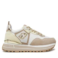 Sneakersy damskie - Sneakersy Liu Jo Maxi Wonder 01 BA5013 PX027 Beżowy - miniaturka - grafika 1