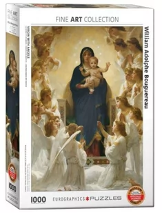 Eurographics Puzzle Jungfrau z aniołkiem autorstwa Williama Adolphe Bouguereau (1000 części) - Puzzle - miniaturka - grafika 2