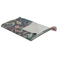 Koce - Koc Bawełniany W Kwiaty 130 X 180 Cm Dibrugarh - miniaturka - grafika 1