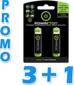 Ładowarki i akumulatory - Powerton Akumulatorki AAA HR03 1.2V 900 mAh blistr 2-pack EOL - miniaturka - grafika 1