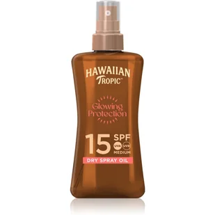 Hawaiian Tropic Suchy olejek w sprayu SPF 15 200 ml - Balsamy i kremy do opalania - miniaturka - grafika 1