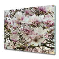 Naklejki na drzwi i meble - Deska kuchenna Kwiaty magnolii - miniaturka - grafika 1
