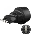 Adaptery i przejściówki - Connect Micro Micro Universal adapter Italy/Schuko - power connector adaptor PETRAVEL2 - miniaturka - grafika 1