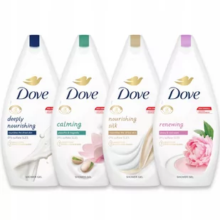 Dove Zestaw żel pod prysznic mix 4x720ml - Kosmetyki do kąpieli - miniaturka - grafika 1