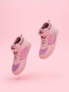 Buty dla dziewczynek - Sinsay - Sneakersy za kostkę - fioletowy - miniaturka - grafika 1