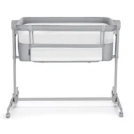 Łóżeczka i kojce - Łóżeczko dostawne KINDERKRAFT Nestee Up 2 Jasnoszary - miniaturka - grafika 1