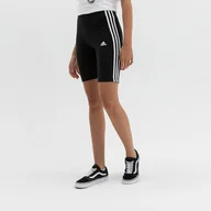 Spodenki damskie - ADIDAS SZORTY W 3S BK - miniaturka - grafika 1