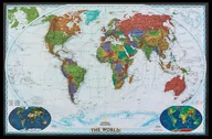 Mały naukowiec - National geographic, mapa ścienna polityczna, 1:29 802 000 - miniaturka - grafika 1