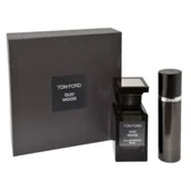 Zestawy perfum damskich - Tom Ford Zestaw Oud Wood Woda perfumowana + Travel Size - miniaturka - grafika 1