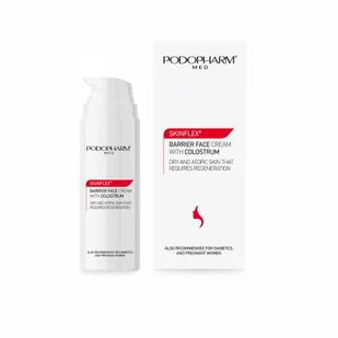 PODOPHARM SKINFLEXreg; Krem Barierowy Do Twarzy z Colostrum 90ml - Moda i Uroda OUTLET - miniaturka - grafika 1