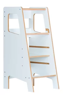 Kitchen Helper/Pomocnik kuchenny biały MDF BRM - Krzesełka do karmienia - miniaturka - grafika 1